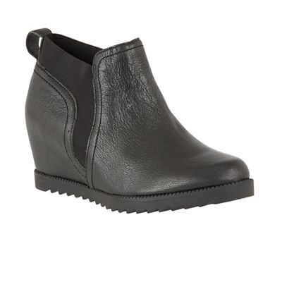 Naturalizer Black leather 'Darena' shoe boots